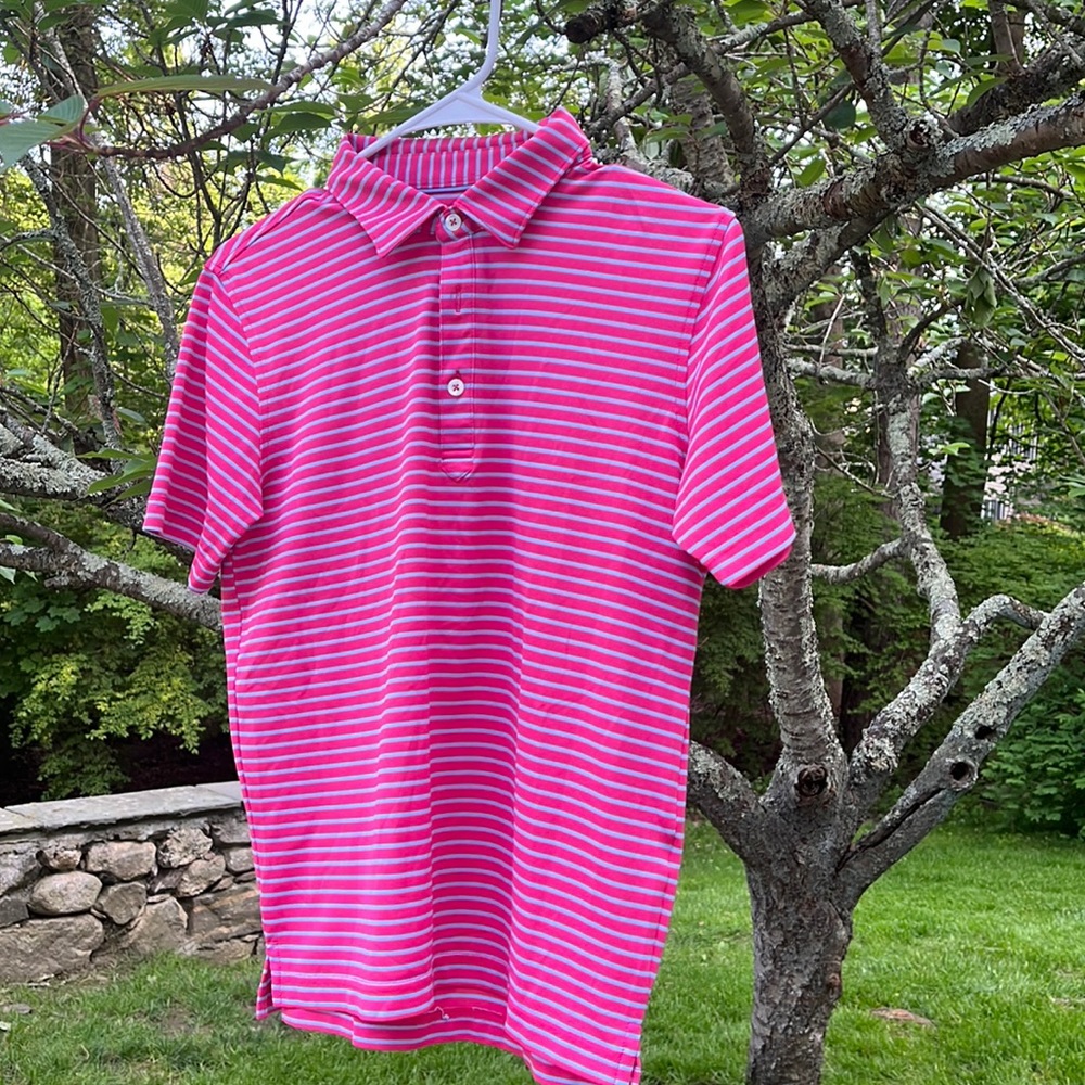 Johnnie-O size 12 boys polo shirt